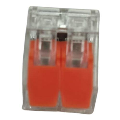 CONNECTOR WAGO 2 PIN WHITE